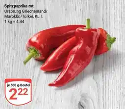Globus Spitzpaprika rot Angebot
