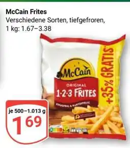Globus McCain Frites Angebot