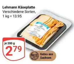 Globus LEHMANN Käseplatte Angebot