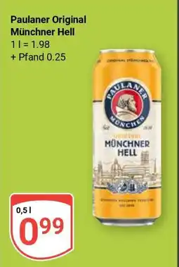 Globus Paulaner Original Münchner Hell Angebot