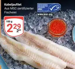 Globus Kabeljaufilet Angebot