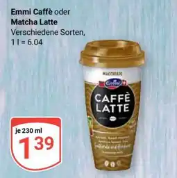 Globus Emmi Caffè oder Matcha Latte Angebot
