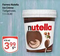 Globus Ferrero Nutella Ice Creme Angebot