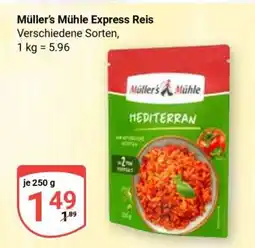 Globus MÜLLER'S MÜHLE Express-Reis Angebot