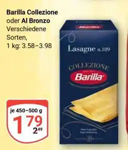 Globus Barilla Collezione oder Al Bronzo Angebot
