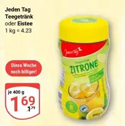 Globus Jeden Tag Teegetränk oder Eistee Angebot