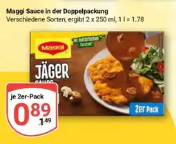 Globus Maggi Sauce in der Doppelpackung Angebot
