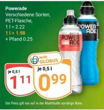 Globus Powerade Angebot