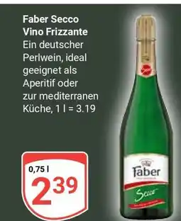 Globus Faber Secco Vino Frizzante Angebot