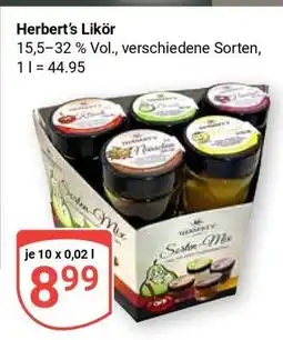 Globus Herbert’s Likör Angebot