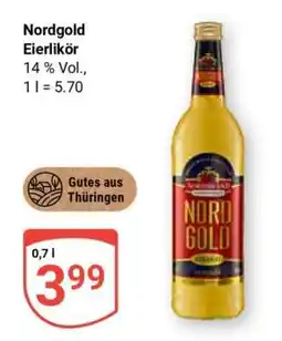 Globus Nordgold Eierlikör Angebot