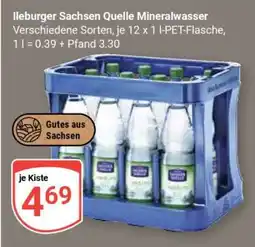 Globus Ileburger Sachsen Quelle Mineralwasser Angebot