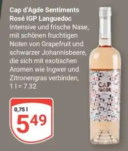 Globus Cap d'Agde Sentiments Rosé IGP Languedoc Angebot