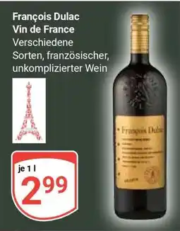 Globus François Dulac Vin de France Angebot