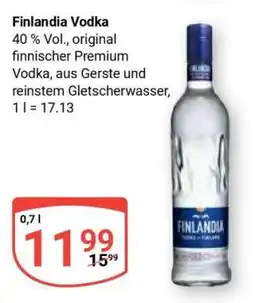 Globus Finlandia Vodka Angebot