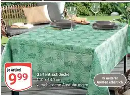 Globus Gartentischdecke Angebot