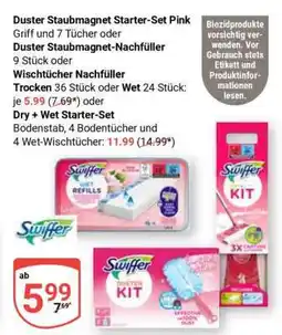 Globus Duster Staubmagnet Starter-Set Pink Angebot