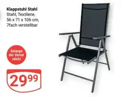 Globus Klappstuhl Stahl Angebot