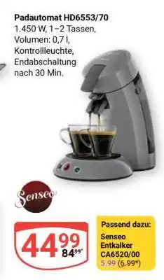 Globus Padautomat HD6553/70 Angebot