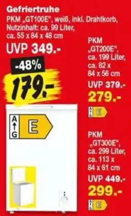 Repo Markt Gefriertruhe PKM Angebot
