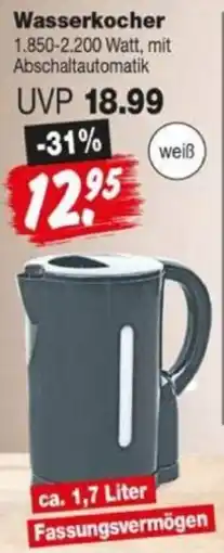 Repo Markt Wasserkocher Angebot