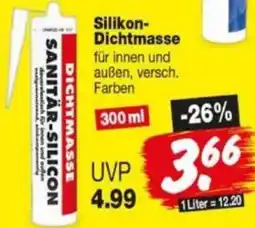 Repo Markt Silikon Dichtmasse Angebot