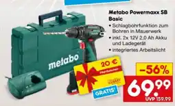 Netto Marken-Discount Metabo Powermaxx SB Basic Angebot