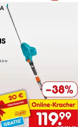 Netto Marken-Discount Gardena Elektro-Teleskop-Heckenschere THS 500/48 Angebot