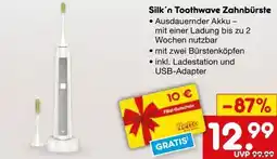 Netto Marken-Discount Silk‘n Toothwave Zahnbürste Angebot