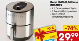 Netto Marken-Discount Domo Heißluft-Fritteuse DO530FR Angebot