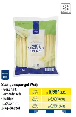 METRO METRO Chef Stangenspargel Weiß Angebot