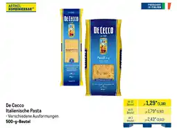 METRO De Cecco Italienische Pasta Angebot