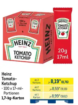 METRO Heinz Tomato- Ketchup Angebot