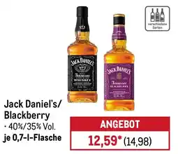 METRO Jack Daniel's/ Blackberry Angebot