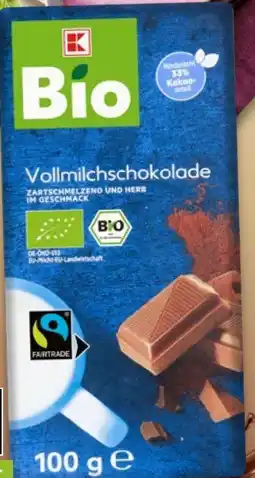 Kaufland K-Bio Schokolade Angebot