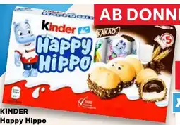 Kaufland Ferrero Kinder Happy Hippo Angebot