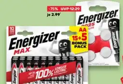 Kaufland Energizer Knopfzellen CR2025 Angebot