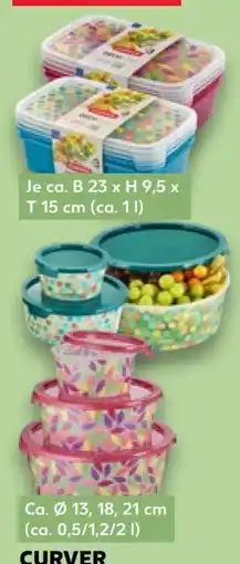 Kaufland Curver Frischhaltedosen-Set Deco Chef Angebot