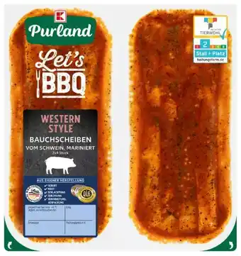 Kaufland K-Purland Bauchscheiben Western Style Angebot