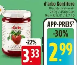 E-Center d'arbo Konfitüre Angebot