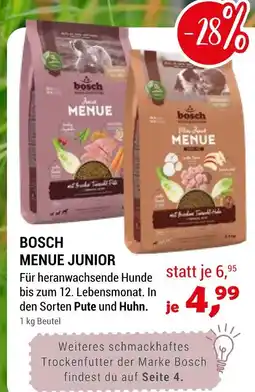 Zookauf Bosch menue junior Angebot
