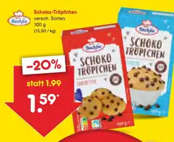Netto Marken-Discount Backfee schoko-tröpfchen Angebot