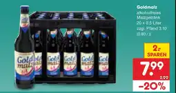 Netto Marken-Discount Goldmalz alkoholfreies malzgetränk Angebot