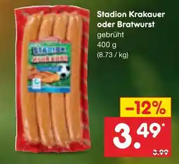 Netto Marken-Discount Stadion krakauer oder bratwurst Angebot