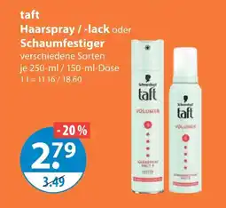 V Markt Taft haarspray / -lack Angebot