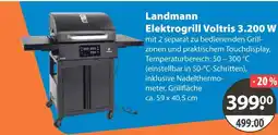 V Markt Landmann elektrogrill voltris 3.200 w Angebot