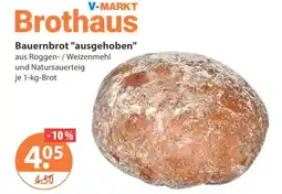V Markt Brothaus bauernbrot ausgehoben Angebot