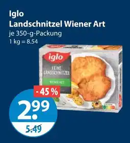 V Markt Iglo landschnitzel wiener art Angebot