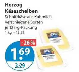 V Markt Herzog käsescheiben Angebot