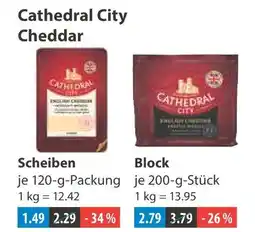 V Markt Cathedral city cheddar scheiben Angebot